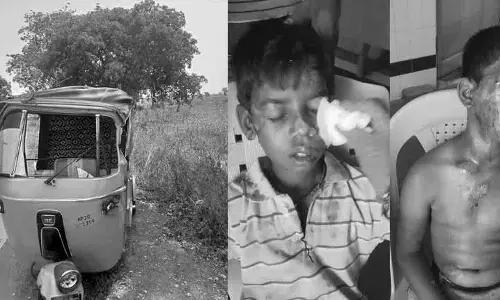 नशे में धुत Auto Driver वज्जा सुनील ने पेरूपल्ली में छह छात्रों को घुमाया नशे में धुत Auto Driver वज्जा सुनील ने पेरूपल्ली में छह छात्रों को घुमाया