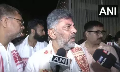 असम में डी.के. शिवकुमार का दावा, कांग्रेस दो-तिहाई बहुमत से जीतेगी