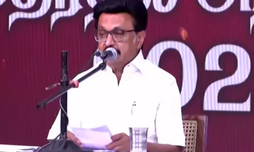 DMK का घोषणापत्र हमेशा से एक हीरो रहा है, इस बार यह सुपरस्टार है: तमिलनाडु के CM स्टालिन DMK का घोषणापत्र हमेशा से एक हीरो रहा है, इस बार यह सुपरस्टार है: तमिलनाडु के CM स्टालिन