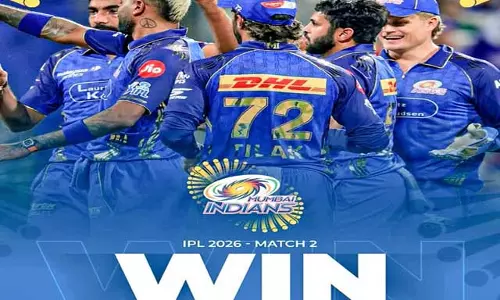 IPL 2026 में मुंबई इंडियंस ने रचा इतिहास IPL 2026 में मुंबई इंडियंस ने रचा इतिहास