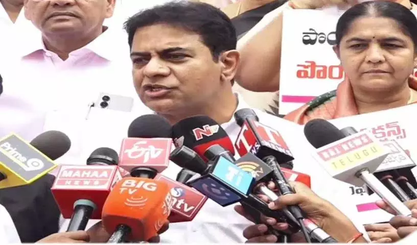 KTR ने हैदराबाद मेट्रो अधिग्रहण घोटाले का सच बताया KTR ने हैदराबाद मेट्रो अधिग्रहण घोटाले का सच बताया