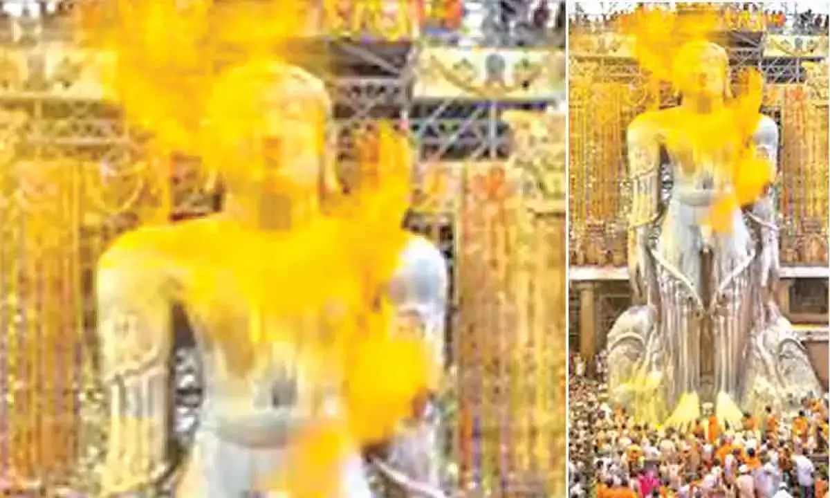 Karnataka: करकला महामस्तकाभिषेक की तैयारियों के लिए नोडल अधिकारी को लेकर विवाद Karnataka: करकला महामस्तकाभिषेक की तैयारियों के लिए नोडल अधिकारी को लेकर विवाद