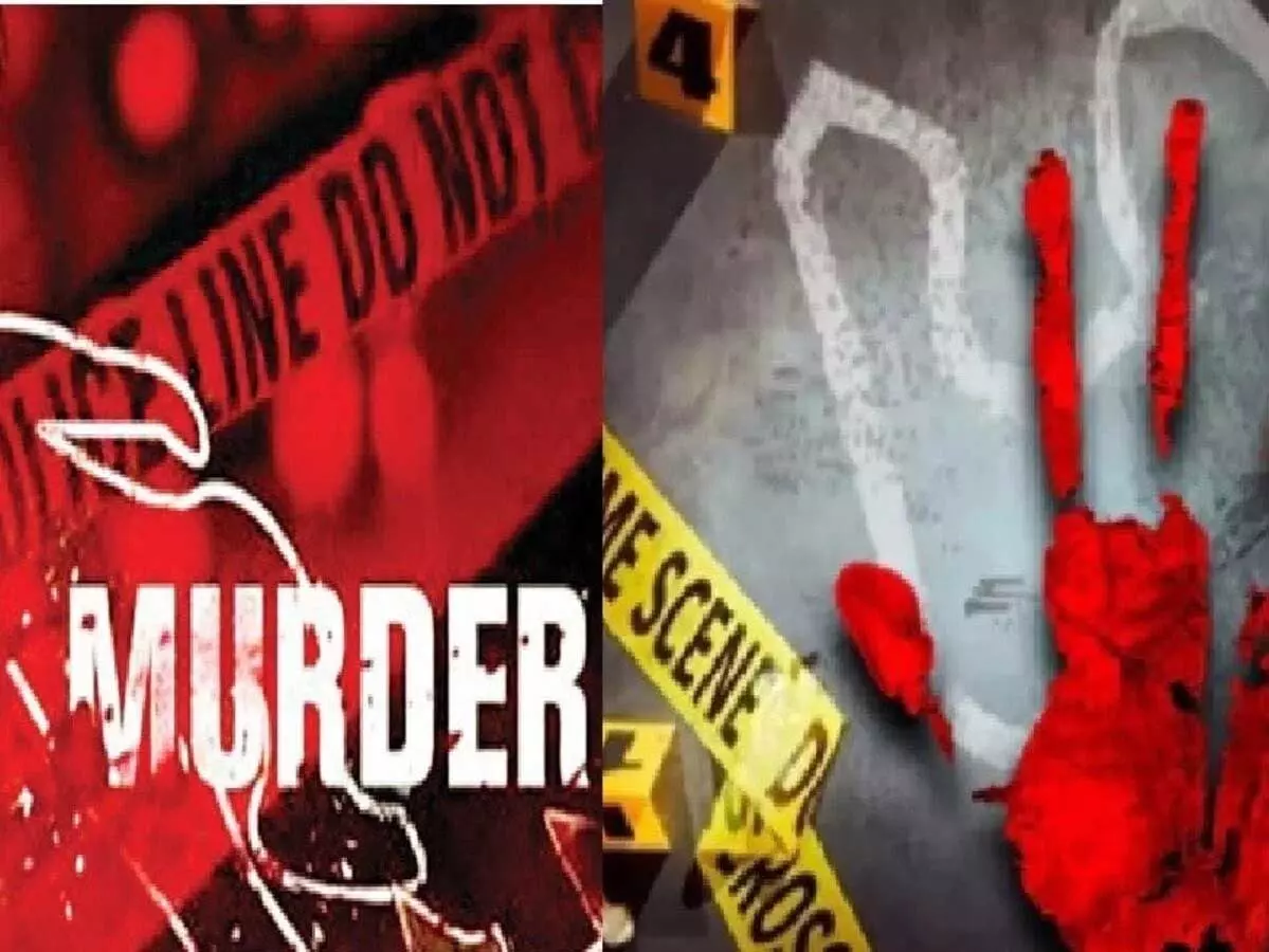 नाबालिग बेटी के सामने पत्नी की हत्या, पड़ोसियों ने आरोपी को दबोचा नाबालिग बेटी के सामने पत्नी की हत्या, पड़ोसियों ने आरोपी को दबोचा
