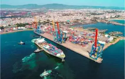 Visakhapatnam पोर्ट ने कार्गो थ्रूपुट में बनाया नया रिकॉर्ड Visakhapatnam पोर्ट ने कार्गो थ्रूपुट में बनाया नया रिकॉर्ड
