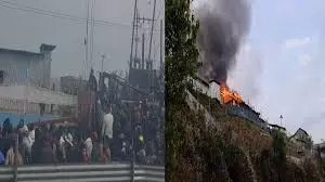 मणिपुर में NSCN-IM कार्यालय में आग, इलाके में तनाव बढ़ा मणिपुर में NSCN-IM कार्यालय में आग, इलाके में तनाव बढ़ा