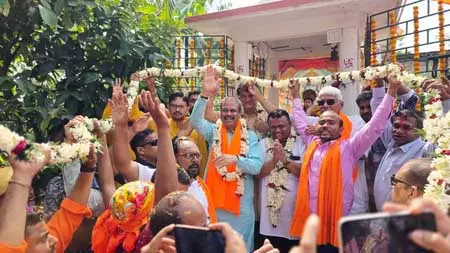 धर्मेंद्र प्रधान ने नंदीग्राम का दौरा किया, सुवेंदु अधिकारी के गढ़ में कमल के खिलने की भविष्यवाणी की धर्मेंद्र प्रधान ने नंदीग्राम का दौरा किया, सुवेंदु अधिकारी के गढ़ में कमल के खिलने की भविष्यवाणी की