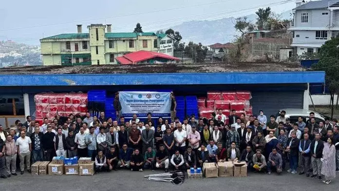 Kohima में मछली पालकों के लिए इनपुट डिस्ट्रीब्यूशन प्रोग्राम हुआ