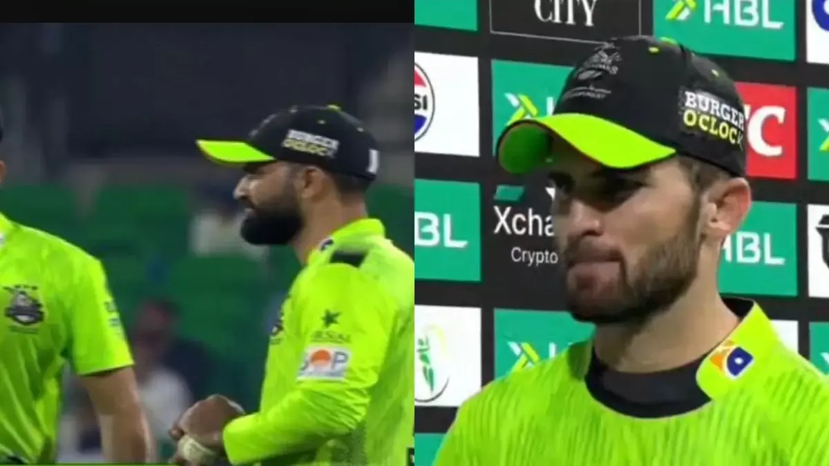 PSL 2026 के दौरान बॉल-टैम्परिंग करते कैमरे में कैद होने के बाद शाहीन अफरीदी ने साफ झूठ बोला..