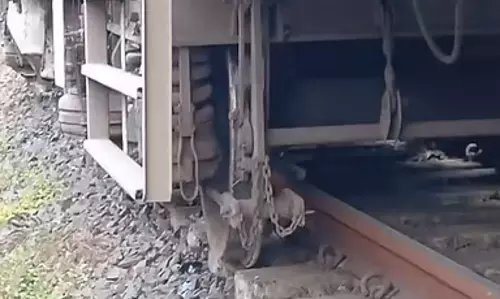 नागपुर के पास MEMU ट्रेन पटरी से उतर गई नागपुर के पास MEMU ट्रेन पटरी से उतर गई