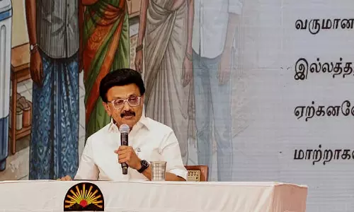 DMK का चुनावी घोषणापत्र तमिलनाडु के लिए गेम-चेंजिंग प्लान है: CM स्टालिन DMK का चुनावी घोषणापत्र तमिलनाडु के लिए गेम-चेंजिंग प्लान है: CM स्टालिन