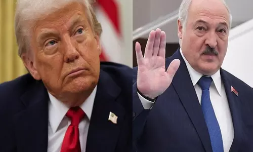 500 से ज़्यादा कैदी रिहा: Trump ने रिहाई के लिए बेलारूस के राष्ट्रपति लुकाशेंको का शुक्रिया अदा किया 500 से ज़्यादा कैदी रिहा: Trump ने रिहाई के लिए बेलारूस के राष्ट्रपति लुकाशेंको का शुक्रिया अदा किया