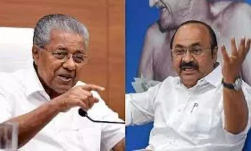 Kerala के मुख्यमंत्री ने चुनाव से पहले सतीशन की बहस की चुनौती स्वीकार की Kerala के मुख्यमंत्री ने चुनाव से पहले सतीशन की बहस की चुनौती स्वीकार की