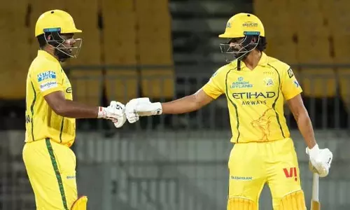 IPL 2026: चेन्नई सुपर किंग्स को पहला झटका, संजू सैमसन आउट IPL 2026: चेन्नई सुपर किंग्स को पहला झटका, संजू सैमसन आउट