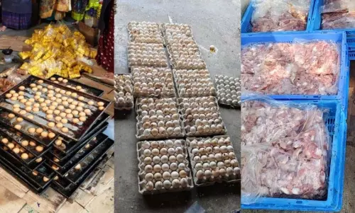 Hyderabad पुलिस ने 15 टन मिलावटी खाना ज़ब्त किया