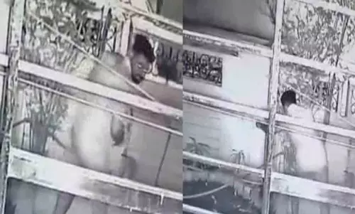 कर्नाटक में एक आदमी ने महिलाओं के इनरवियर चुराए, CCTV वीडियो वायरल हुआ कर्नाटक में एक आदमी ने महिलाओं के इनरवियर चुराए, CCTV वीडियो वायरल हुआ