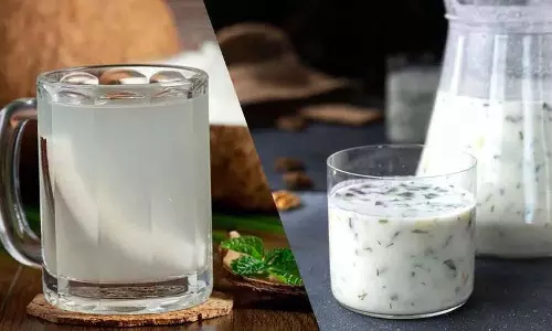 नारियल पानी या छाछ Summer में कौन ज़्यादा सेहतमंद नारियल पानी या छाछ Summer में कौन ज़्यादा सेहतमंद