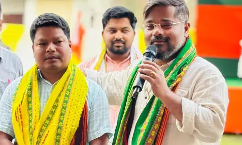 त्रिपुरा में BJP ने TTAADC में विकास का दावा पेश किया त्रिपुरा में BJP ने TTAADC में विकास का दावा पेश किया