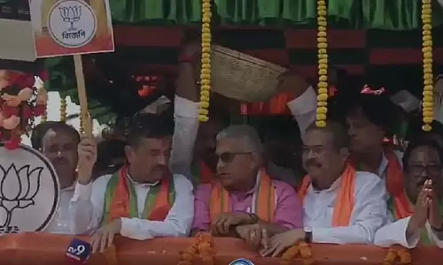 दिलीप के साथ नामांकन दाखिल करने के बाद Shuvendu ने क्या कहा? दिलीप के साथ नामांकन दाखिल करने के बाद Shuvendu ने क्या कहा?