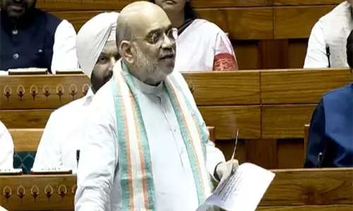 Amit Shah ने लोकसभा में विपक्ष पर निशाना साधा