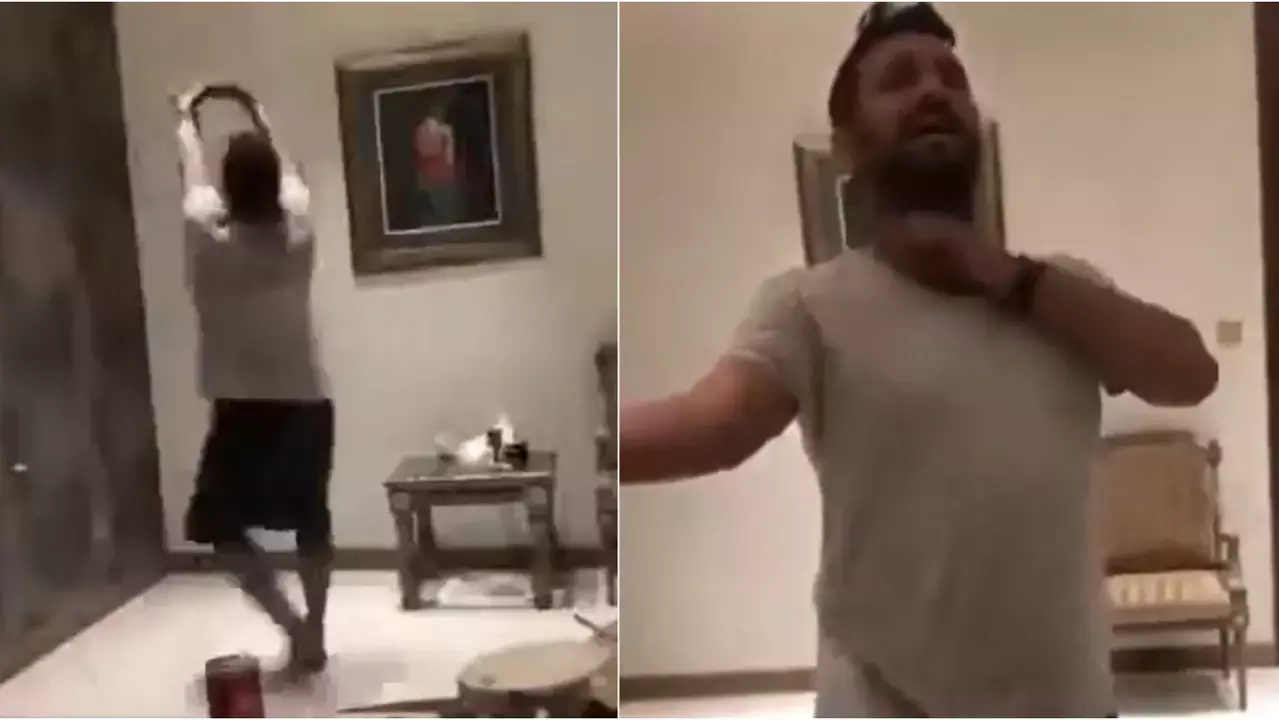 वायरल वीडियो में काश पटेल बॉलीवुड गाने पर डांस कर रहे? फैक्ट-चेक ने खोला मजेदार सच वायरल वीडियो में काश पटेल बॉलीवुड गाने पर डांस कर रहे? फैक्ट-चेक ने खोला मजेदार सच