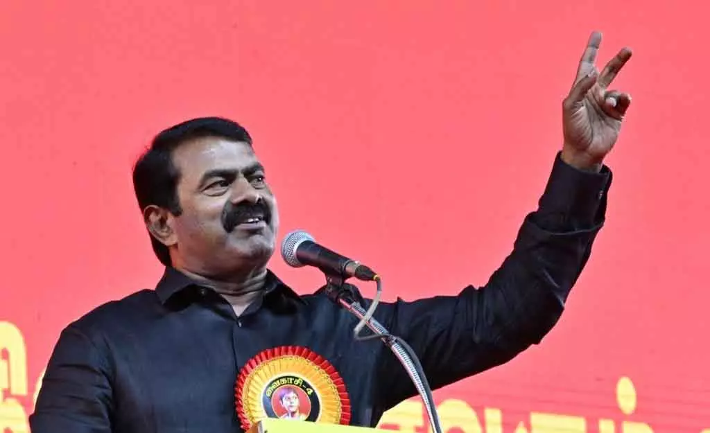 Karaikudi मैं मुफ्त में कुछ नहीं दूंगा: सीमन Karaikudi मैं मुफ्त में कुछ नहीं दूंगा: सीमन