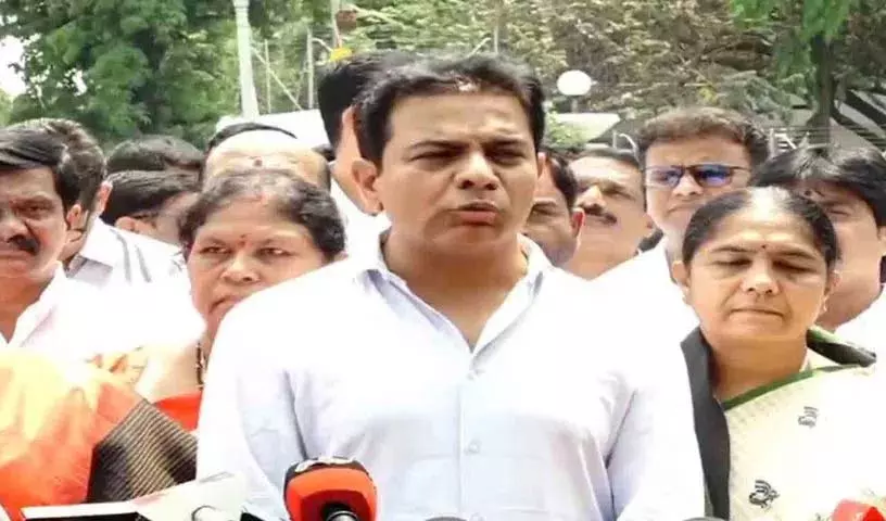 अगर रक्षक शिकारी बन जाएंगे तो अब लोगों के साथ कौन हैं, KTR ने कहा अगर रक्षक शिकारी बन जाएंगे तो अब लोगों के साथ कौन हैं, KTR ने कहा