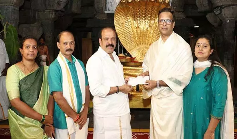 भक्तों ने TTD को 2 करोड़ रुपये दान किए भक्तों ने TTD को 2 करोड़ रुपये दान किए