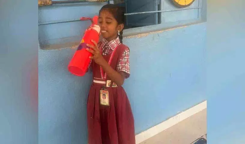 Rachchapalli प्राइमरी स्कूल में वाटर बेल प्रोग्राम Rachchapalli प्राइमरी स्कूल में वाटर बेल प्रोग्राम