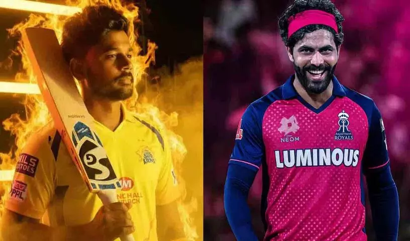 Samson Jadeja का न्यू जर्सी में पुरानी टीम के खिलाफ पहला मैच Samson Jadeja का न्यू जर्सी में पुरानी टीम के खिलाफ पहला मैच