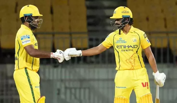 IPL 2026: चेन्नई सुपर किंग्स को पहला झटका, संजू सैमसन आउट IPL 2026: चेन्नई सुपर किंग्स को पहला झटका, संजू सैमसन आउट