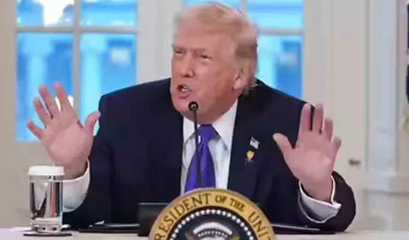 Trump ने होर्मुज जलडमरूमध्य को लेकर ईरान को चेतावनी दी Trump ने होर्मुज जलडमरूमध्य को लेकर ईरान को चेतावनी दी