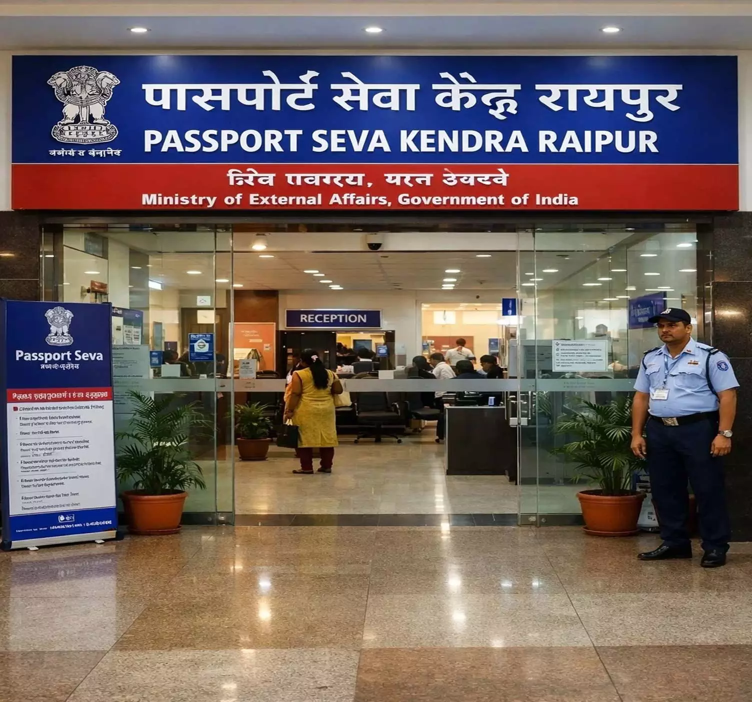 पासपोर्ट सेवा केंद्र रायपुर का होगा नए स्थान तेलीबांधा से संचालन पासपोर्ट सेवा केंद्र रायपुर का होगा नए स्थान तेलीबांधा से संचालन