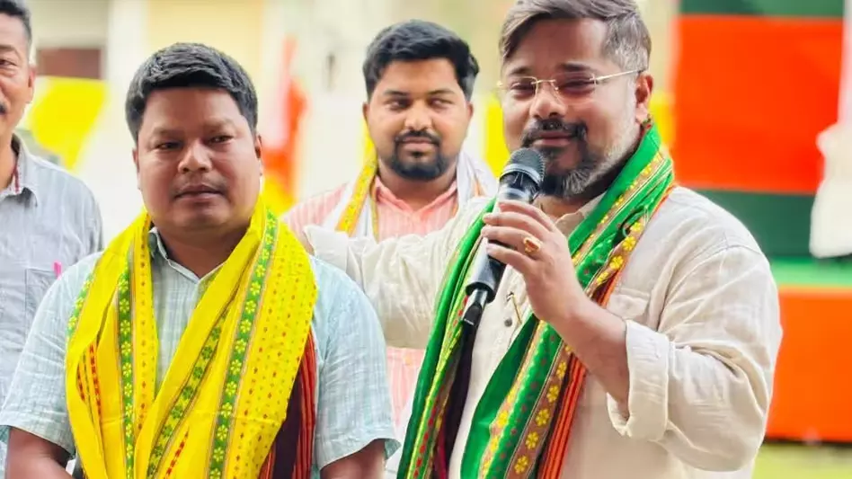 त्रिपुरा में BJP ने TTAADC में विकास का दावा पेश किया त्रिपुरा में BJP ने TTAADC में विकास का दावा पेश किया