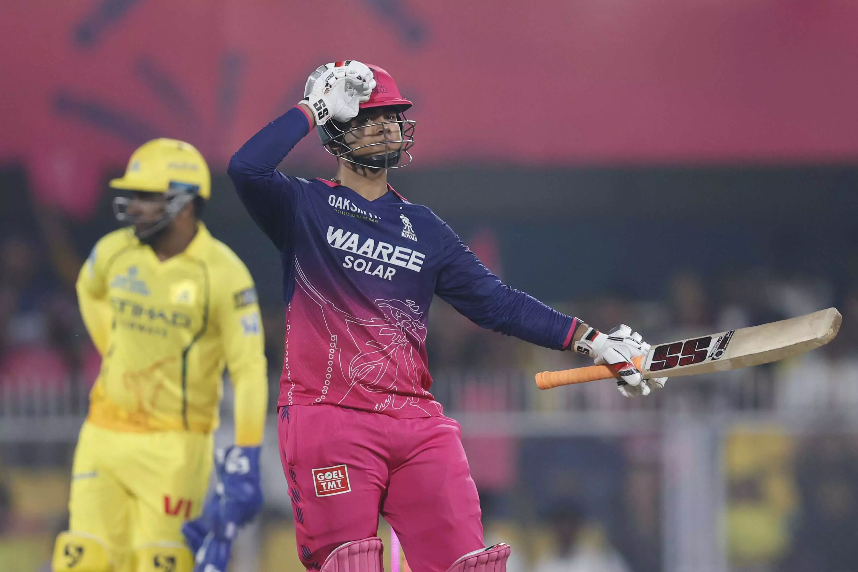 IPL 2026: राजस्थान रॉयल्स का दमदार प्रदर्शन, 101/2 के साथ मजबूत स्थिति IPL 2026: राजस्थान रॉयल्स का दमदार प्रदर्शन, 101/2 के साथ मजबूत स्थिति