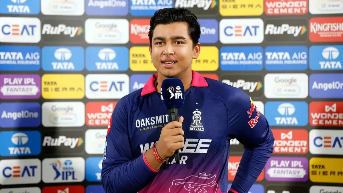 मत सोचो...: CSK के खिलाफ शानदार प्रदर्शन के बाद सूर्यवंशी का ईमानदार कबूलनामा मत सोचो...: CSK के खिलाफ शानदार प्रदर्शन के बाद सूर्यवंशी का ईमानदार कबूलनामा