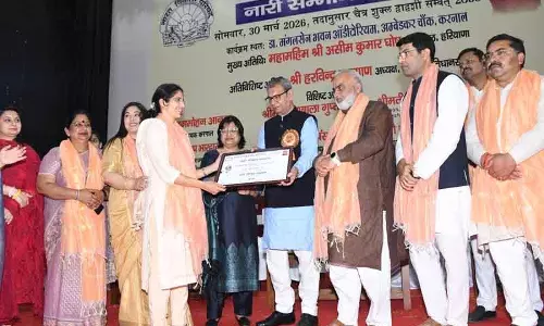 Karnal में ‘नारी सम्मान समारोह’ में 20 महिलाओं को सम्मानित किया गया