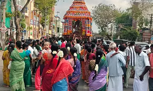 Tamil Nadu : चिदंबरम में सुब्रमण्यम की रथ दौड़ Tamil Nadu : चिदंबरम में सुब्रमण्यम की रथ दौड़
