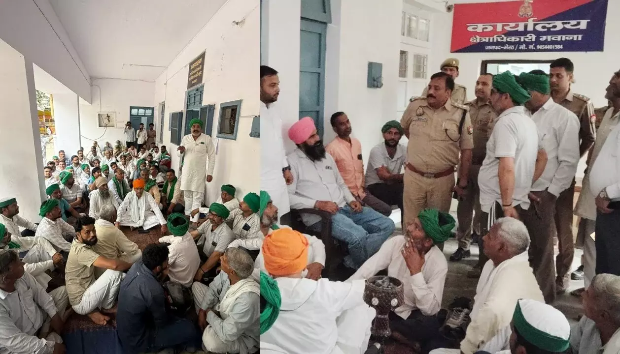 Hapur: पश्चिमी यूपी में किसान उग्र, टिकैत गिरफ्तारी पर रोष Hapur: पश्चिमी यूपी में किसान उग्र, टिकैत गिरफ्तारी पर रोष