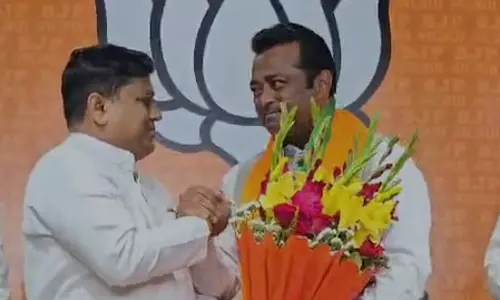 टीएमसी का साथ छोड़कर भाजपा में शामिल हुए पूर्व टेनिस खिलाड़ी लिएंडर पेस