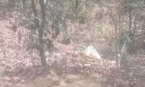 घाटी में बोरे में बंद मिला महिला का अर्धनग्न शव, मौके पर भारी भीड़ जमा हुई