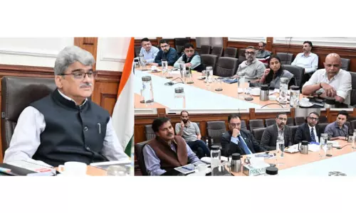 मुख्य सचिव ने J&K में होमस्टे को बढ़ावा देने की समीक्षा की मुख्य सचिव ने J&K में होमस्टे को बढ़ावा देने की समीक्षा की