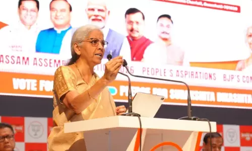 BJP ने स्वदेशी सुरक्षा उपायों और 5 लाख करोड़ के निवेश का वादा करते हुए घोषणापत्र जारी किया BJP ने स्वदेशी सुरक्षा उपायों और 5 लाख करोड़ के निवेश का वादा करते हुए घोषणापत्र जारी किया
