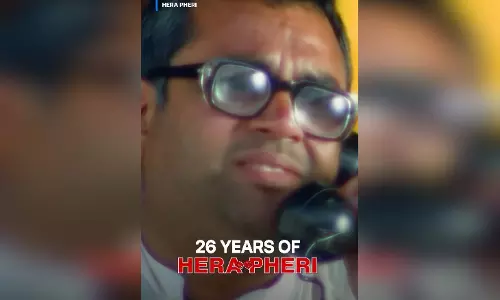 अक्षय, सुनील और परेश रावल स्टारर हेरा फेरी ने पूरे किए हंसी के 26 साल
