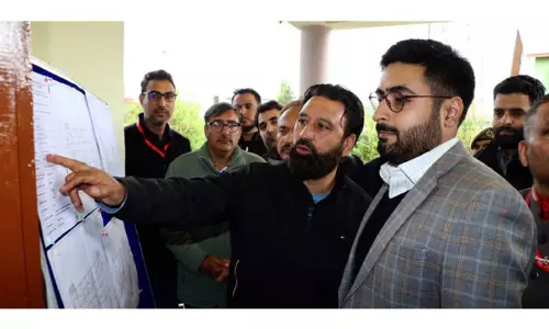DC Srinagar ने पूर्व सैनिकों/शहीदों के बच्चों के लिए नए बने हॉस्टल का निरीक्षण किया DC Srinagar ने पूर्व सैनिकों/शहीदों के बच्चों के लिए नए बने हॉस्टल का निरीक्षण किया