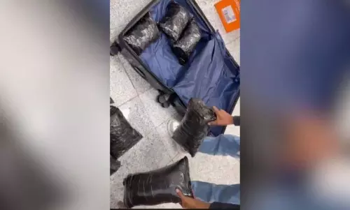 Hyderabad Airport पर बैंकॉक के यात्रियों से 8.9 करोड़ रुपये का गांजा जब्त