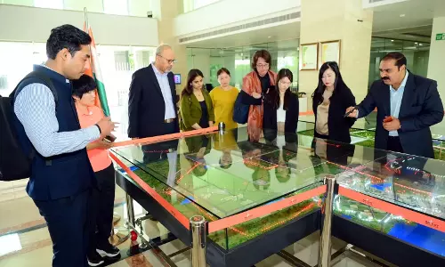 Taiwan बिज़नेस डेलीगेशन ने श्री सिटी में नॉन-वोवन फैब्रिक्स सेक्टर निवेश के मौके तलाशे Taiwan बिज़नेस डेलीगेशन ने श्री सिटी में नॉन-वोवन फैब्रिक्स सेक्टर निवेश के मौके तलाशे