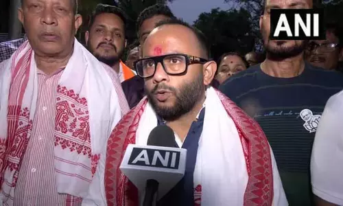 गुवाहाटी में BJP प्रत्याशी डिप्लो रंजन शर्मा का प्रचार तेज, बोले गुवाहाटी में BJP प्रत्याशी डिप्लो रंजन शर्मा का प्रचार तेज, बोले