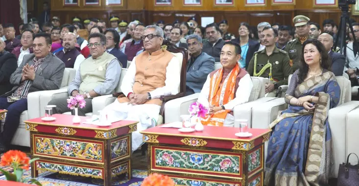 Sikkim : लोक भवन में राजस्थान राज्य स्थापना दिवस समारोह में राज्य प्रमुखों ने भाग लिया Sikkim : लोक भवन में राजस्थान राज्य स्थापना दिवस समारोह में राज्य प्रमुखों ने भाग लिया