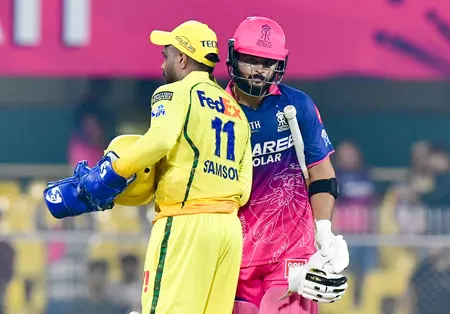 सीएसके के खिलाफ जीत के साथ राजस्थान रॉयल्स ने रचा इतिहास, दर्ज की अपनी सबसे बड़ी जीत सीएसके के खिलाफ जीत के साथ राजस्थान रॉयल्स ने रचा इतिहास, दर्ज की अपनी सबसे बड़ी जीत