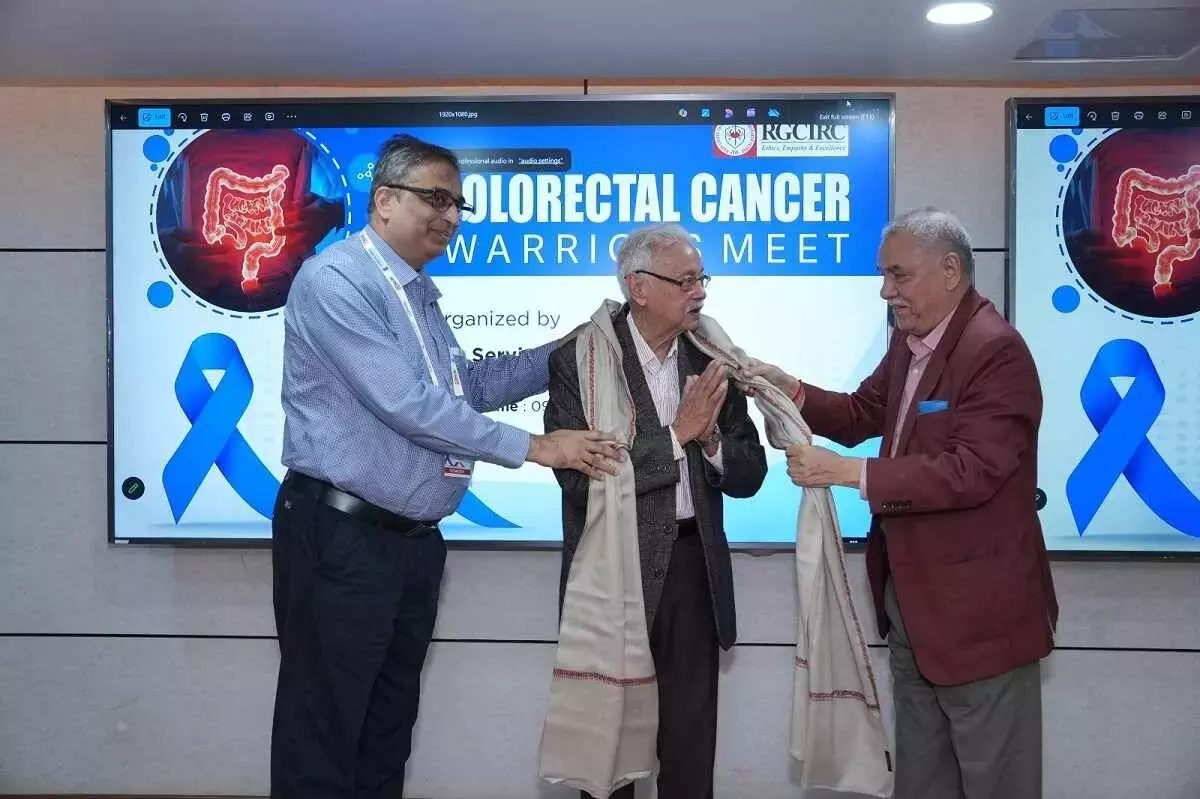 RGCIRC ने कोलोरेक्टल कैंसर वॉरियर्स मीट की मेज़बानी की RGCIRC ने कोलोरेक्टल कैंसर वॉरियर्स मीट की मेज़बानी की